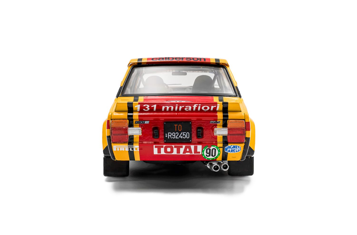 Solido 1:18 FIAT 131 Abarth #12 giallo