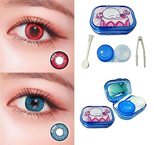 Optify Red,Blue Monthly Colored Contact Lenses For Eye Men and Woman (B086824HDS) Amazon Price History, Amazon Price Tracker