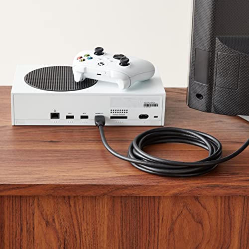 AmazonBasics High-Speed HDMI Cable - 10 Feet (Latest Standard) - Supports Ethernet, 3D, 4K video,Black - Image 5