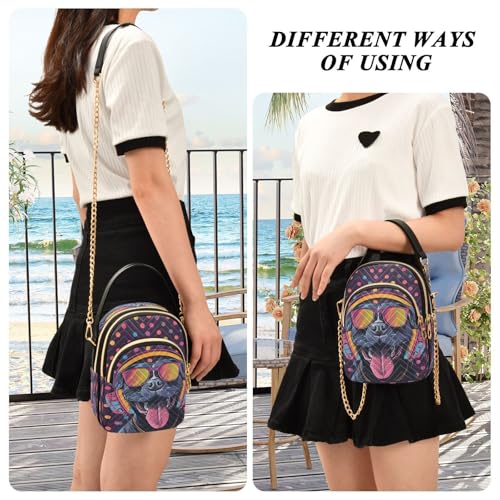 Dream Catcher Sun Moon Boho Crossbody Bag for Women Shoulder Handbag Ladies Purse Cell Phone Tote Bags3