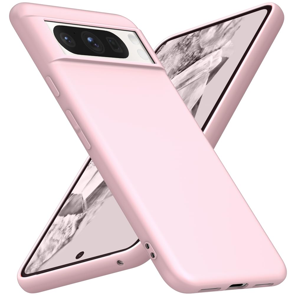 X-level for Google Pixel 8 Pro Case Slim Fit Soft Flexible TPU [Guardian Series] Ultra-Thin Grip Matte Finish Coating Phone Back Cover Light