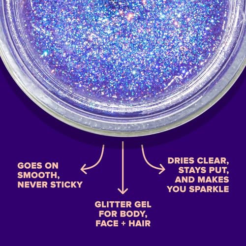 image for UNICORN SNOT Holographic Face Glitter & Body Glitter Gel | Glitter Mak