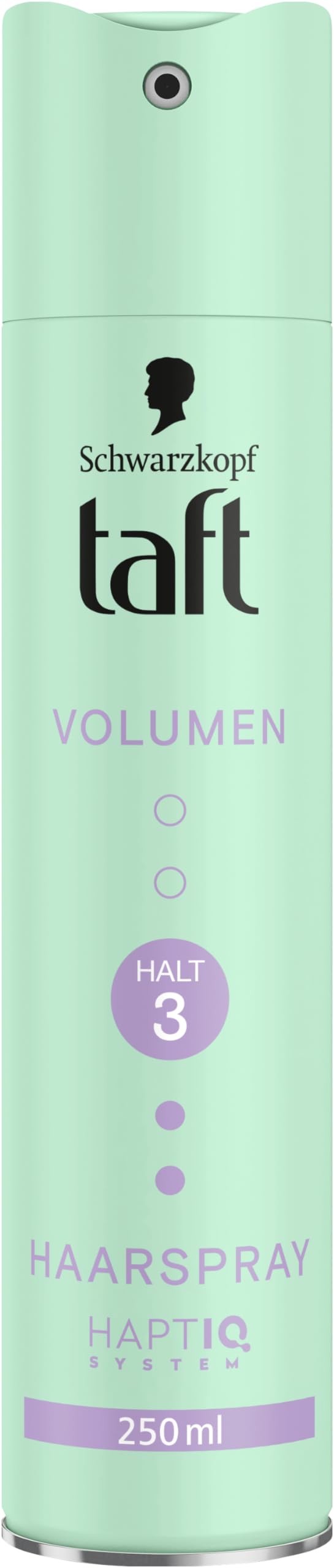 Schwarzkopf Taft Haarspray Volumen (250 ml), Haltegrad 3 Haarstyling für Alle Haartypen, Vegane Formel*