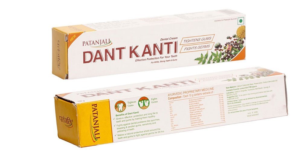 Dant Kanti Toothpaste (Pack of 10)