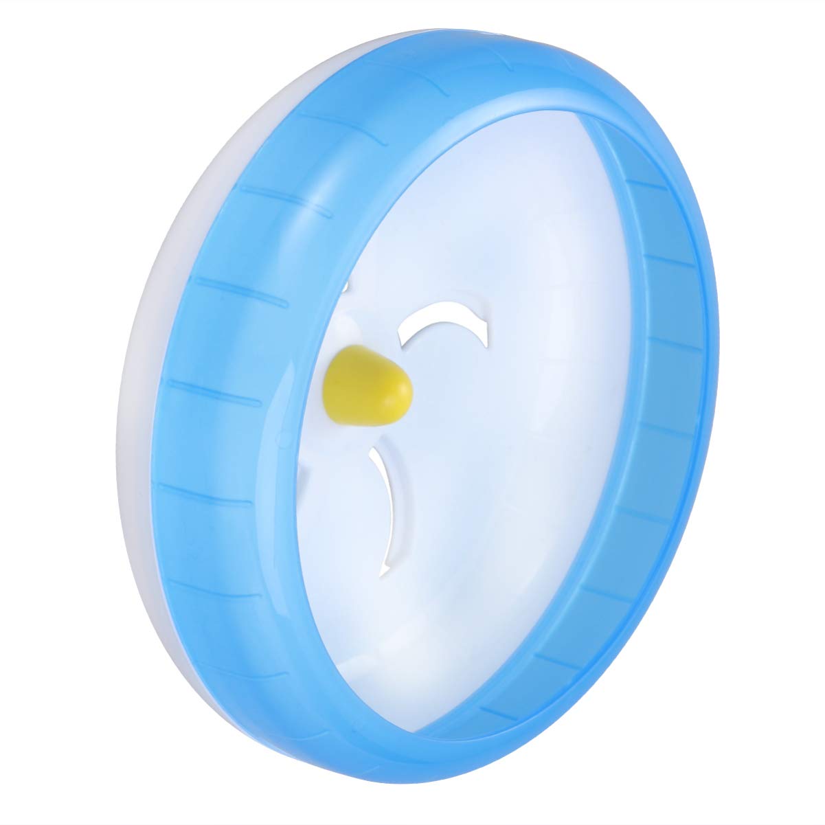 INOOMP 2pezzi Per Criceti Silenziosa e Disco Per Pp Per Criceti Gerbilli e Porcellini Blu