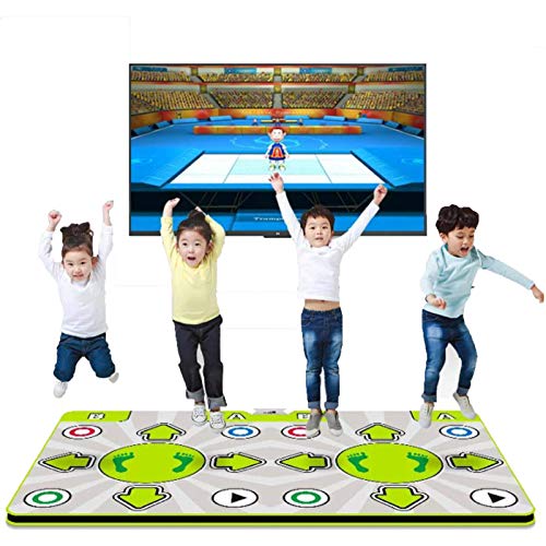 Electronic Musical Play Mat, Tanzmatte Matte Spielzeug Spielteppich Tanz Teppich HD-Spielekonsole Gewicht verlieren Laufen drahtlose Technologie