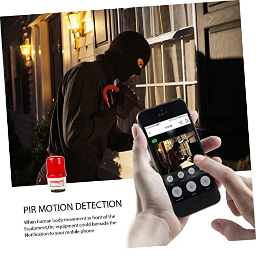 OSALADI Campainha Campainha Campainhas Campainha De Segurança Vídeo Campainha Monitor De Telefone Ce