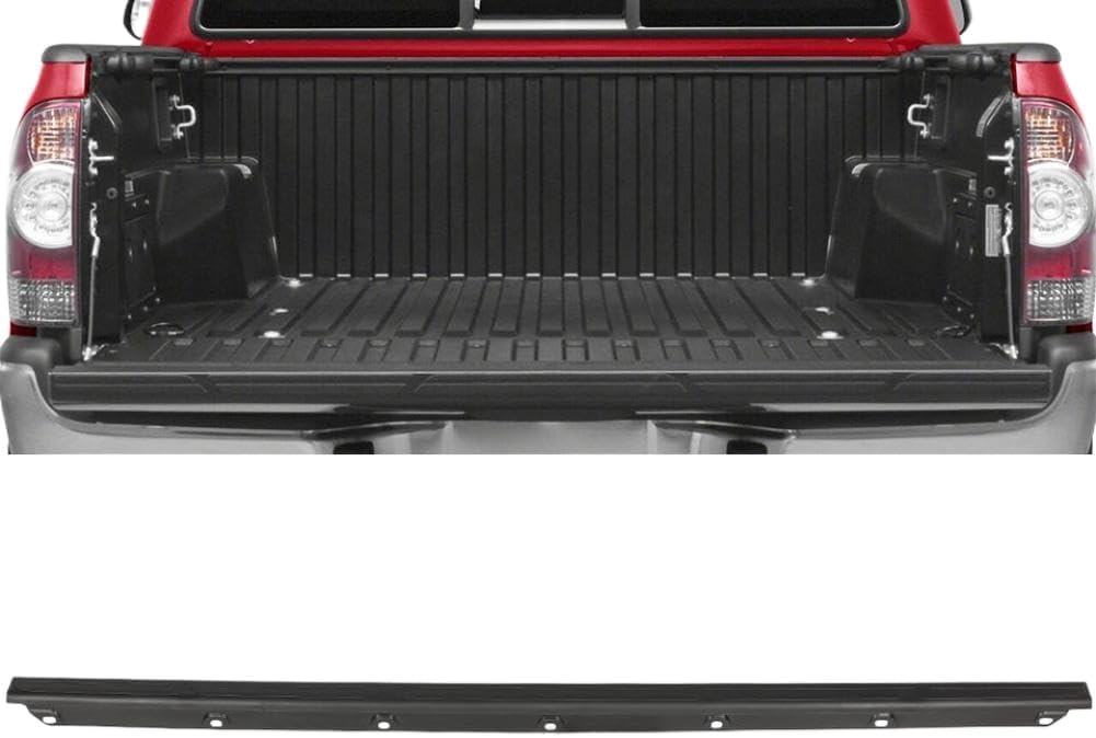 Upper Tailgate Molding Cap Protector Compatible with Tacoma Models 2005 2015 Spoiler Textured 55.31 Inches Length