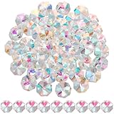 Matériau fiable:ces perles de cristal prisme sont fabriquées en verre de haute qualité.. Il est solide et ne s'abîme pas facilement, et la surface est lisse, rendre vos bijoux faits main plus beaux, et peut être utilisé pendant une longue période