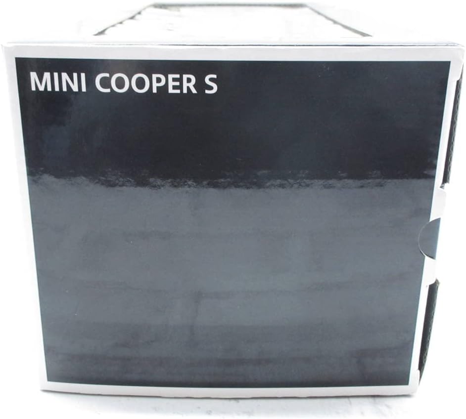ミニカー 1/18 MINI ミニクーパーS ジェットブラック ディーラー正規品 モデルカー