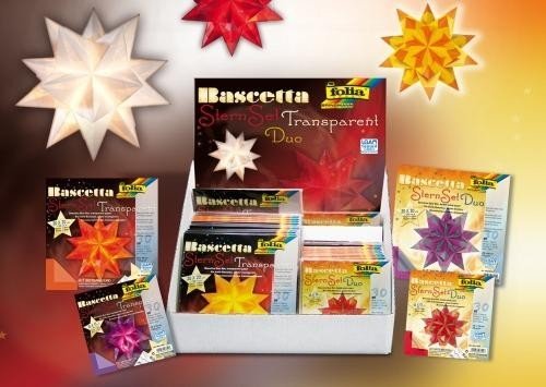 Preisvergleich Produktbild 50 Bascetta-Stern Bastel