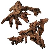 Driftwood for Aquarium Reptile Toy,Driftwood Branches Reptiles Aquarium Decoration Assorted Size,Nat