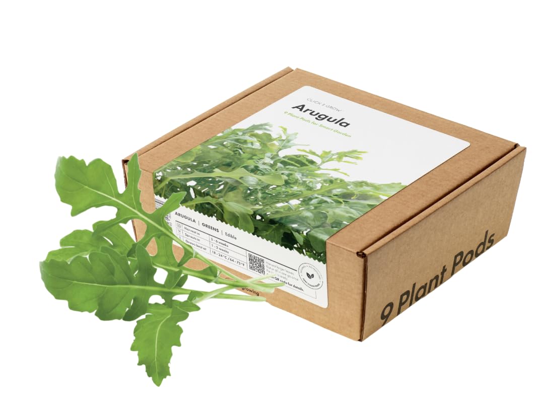 Click and Grow Smart Garden Arugula Plant Pods, 9-Pack