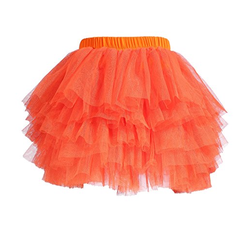 Image of Tutu Skirt for Baby Girl Toddler 6 Layered Tulle Skirts 1-8T