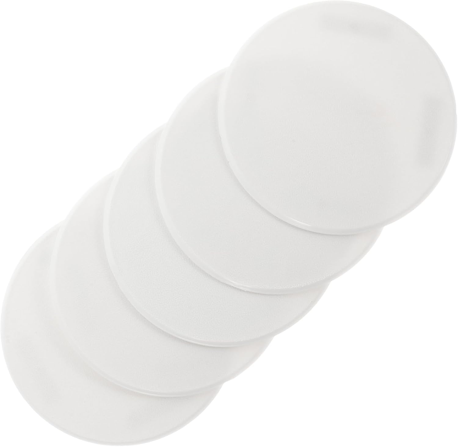 ARTIBETTER 25pcs Adhesive Door Bumpers Soft Wall Protectors for Doorknobs Slam Shock Pads Easy Installation for Bedrooms Bathrooms and Cabinets
