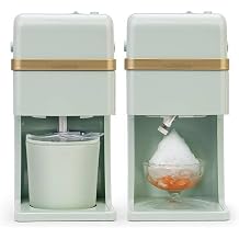 Slushie Machine Household Small Ice Cream Machine Homemade Shaved Summer Mini Cone Milk Shake Smoothie Makes Soft Serve