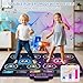 Oreilet Dance Mat, Double Player Electronic Dance Mat for Kids Adults Toddlers, Interactive Dancing Game Pad, Music Playmat for Girls Boys 5 6 7 8 9 10 11 12 Year Old