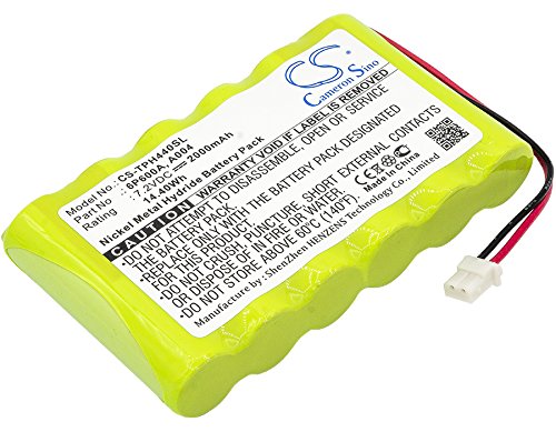 Replacement Battery for TPI 440,4401MHzSingleChannelOscill 7.2V/1600mAh