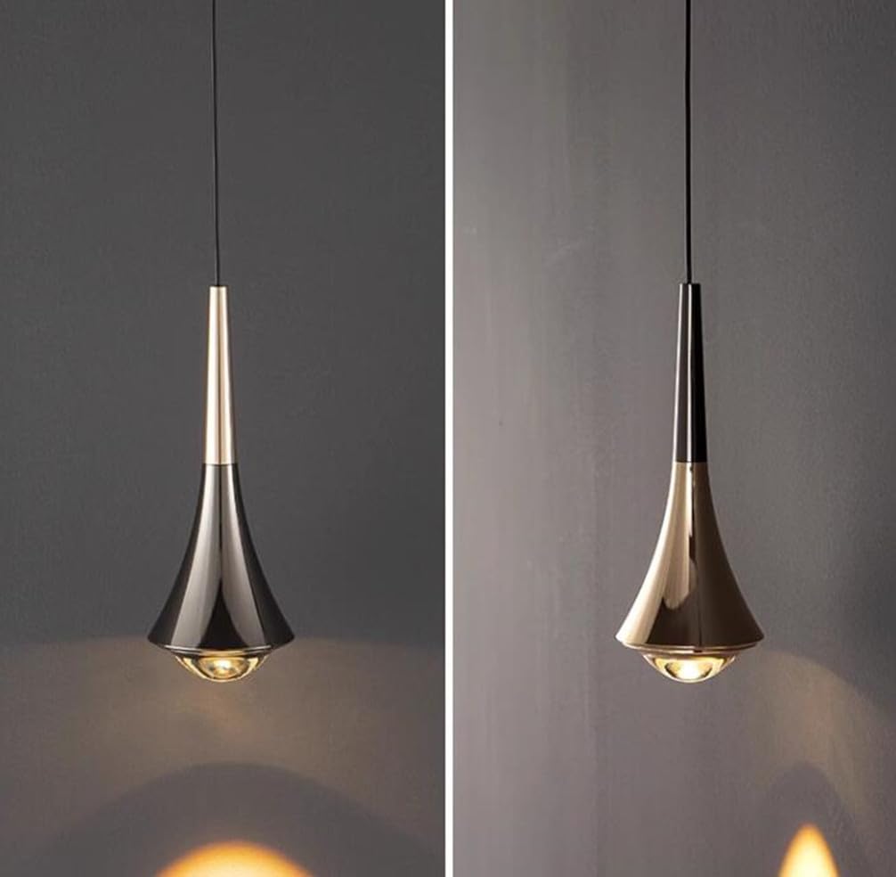 LED Nordico Luci a sospensione Comodino Luce a sospensione Camera da letto Moderna Lampada da tavolo Minimalismo Lampada a sospensione 7W Luce neutra 4500K Per soggiorno,A