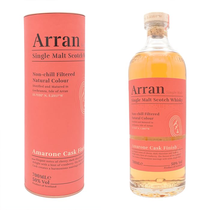 Amazon.co.jp: ウイスキー 50度 アラン アマローネカスク 700ml 瓶 1本