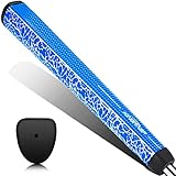 KINGRASP ゴルフ ウルトラライトパターグリップ | ガン型パターグリップ ガン型ノンスリップグリップ 軽量で快適なゴルフグリップ 6色から選択可能 (ブルー)