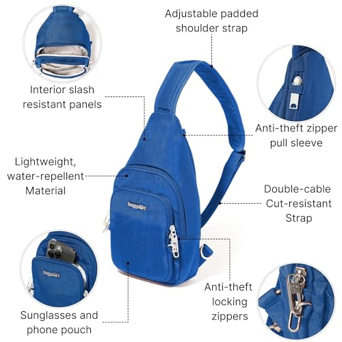 Image of Baggallini Securtex Anti-Theft Daytripper Sling