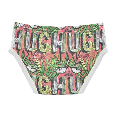 visesunny Boys Cotton Underwear Hand-drawn Tired Eye Printed Toddler Soft Training Briefs Size 2T-8Y for Kids2