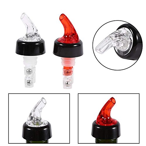 DEWIN Schotmaatregel - Maatregelen voor sterke drank Plastic Fles Pourer 50ml Maatdrank Rode Wijn Liquor Dispenser Shot… - Image 6
