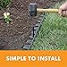 EasyFlex Tall Wall No-Dig Landscape Edging, 90' kit