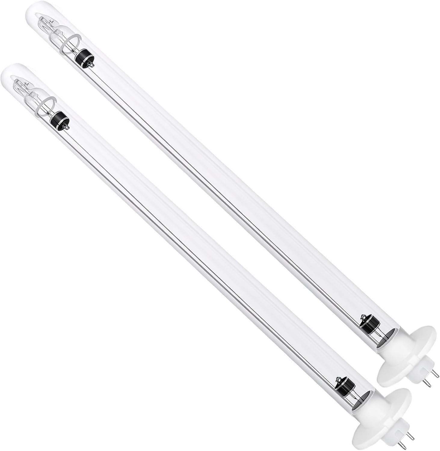 Hedday TUVL-215 15 Inch UVC Replacement Bulb 17W 254nm Quartz UV Lamp Compatible with TUVL-200-E TUVL-200-P TUVL-215-P L81-109 Fresh Aire Blue Tube AHU Series 1 APCO MAG15 HVAC System （2 PS）