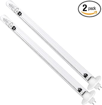Hedday TUVL-215 15 Inch UVC Replacement Bulb 17W 254nm Quartz UV Lamp Compatible with TUVL-200-E TUVL-200-P TUVL-215-P L81-109 Fresh Aire Blue Tube AHU Series 1 APCO MAG15 HVAC System 2 PS