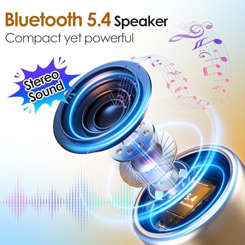 Image of Mini Bluetooth Speaker, Portable Wireless Speakers, Noise Reduction Mic