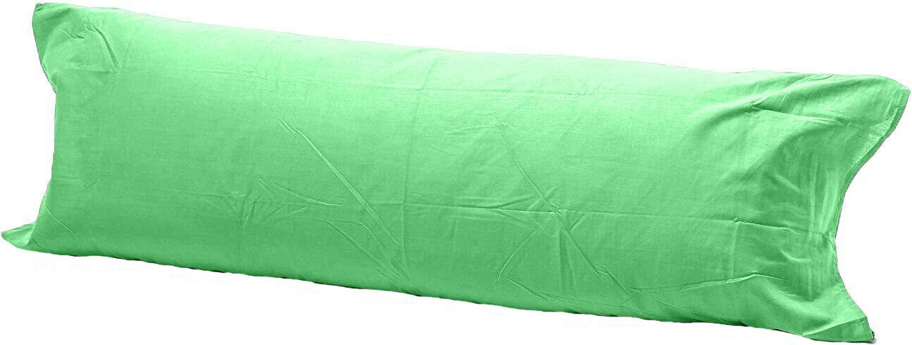 COMFY300 Bolster Pillow with Free Cover – Soft Support Cushion for Sleeping, Back, Neck & Leg Support – Comfortable Cylindrical Pillow for Bed & Sofa (Mint Green, 3ft(36"))
