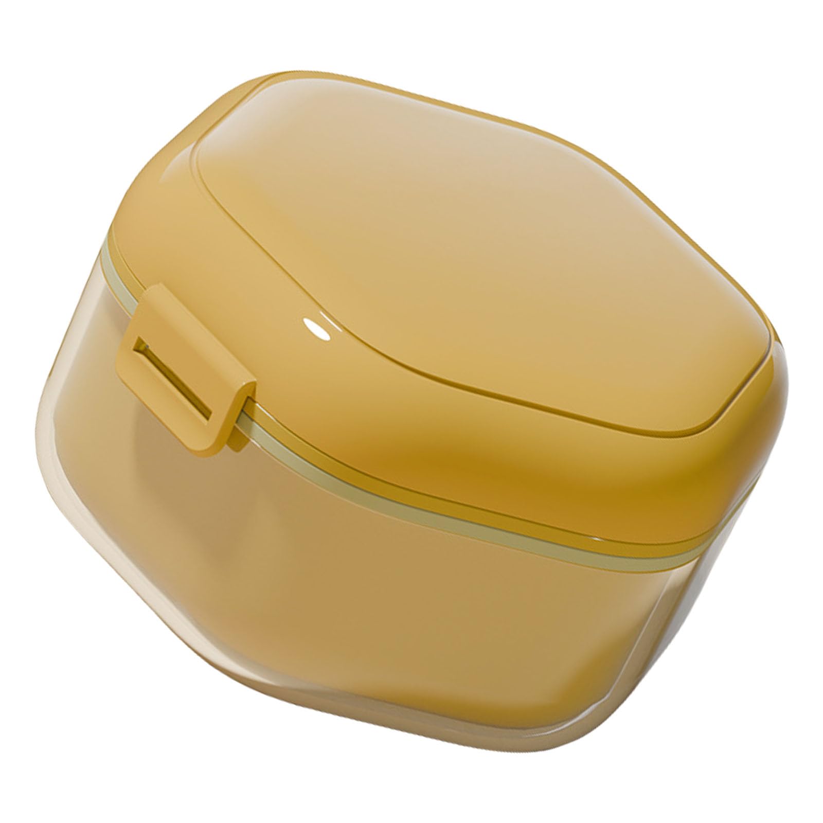 Ksikdeg And Dustproof Mouth Guard Case Retainer Storage Soaking Box Invisible Teeth Denture Holder Denture Bath Box