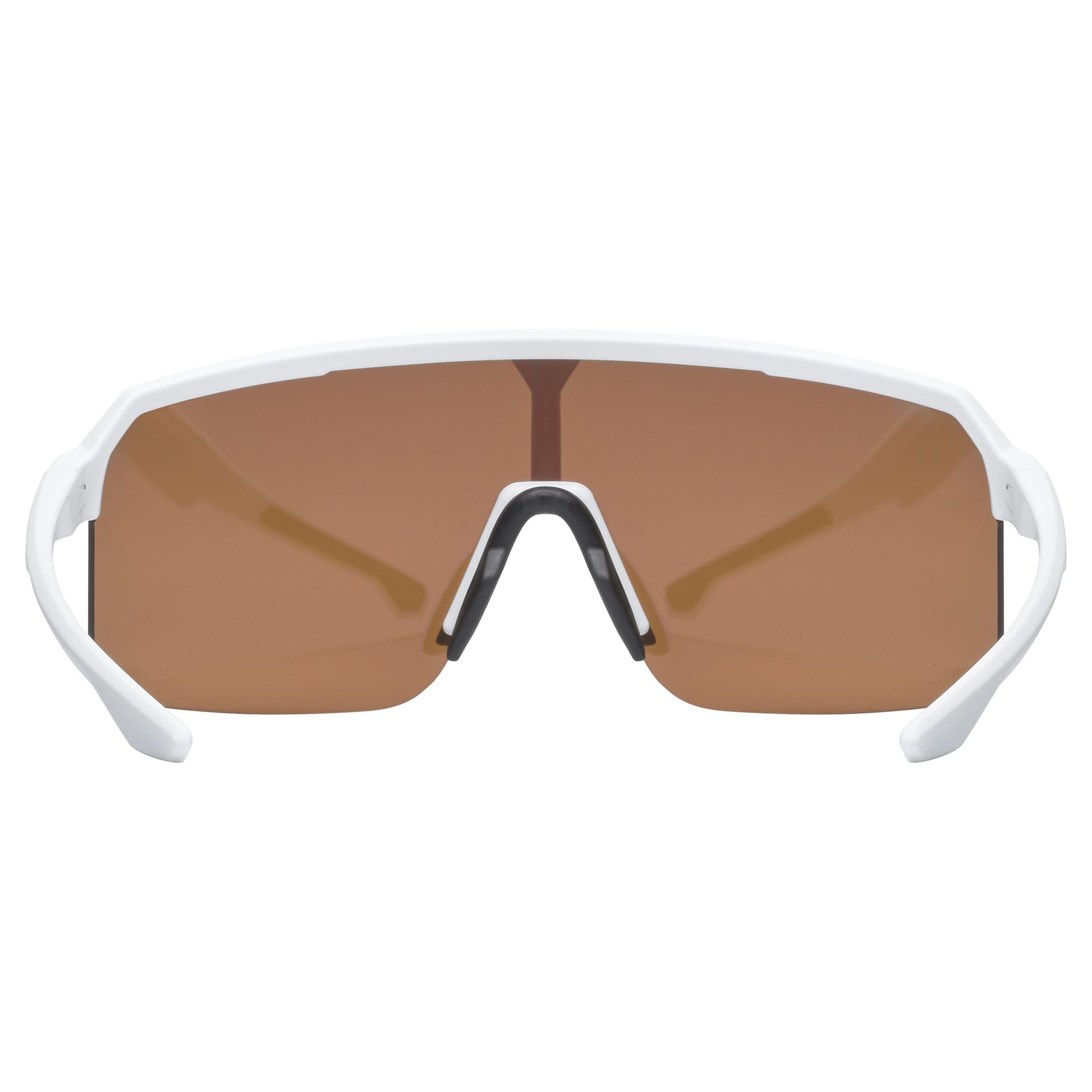 uvex ramp, okulary sportowe unisex-dorosły, white matt/mir.gold, one size