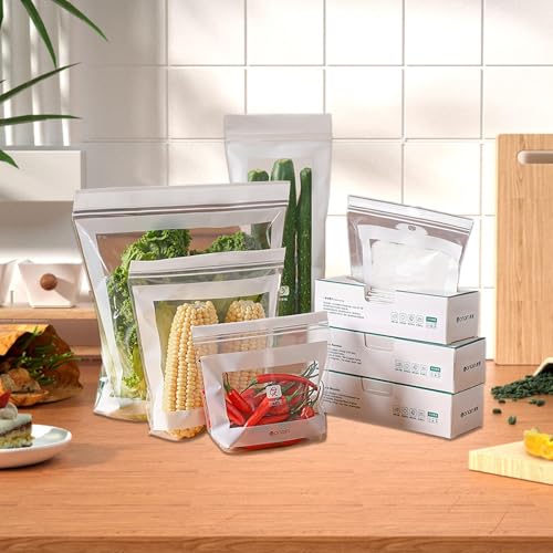 Bolsas Ziplock para congelador que solucionan el desorden en la nevera y conservan tu comida fresca 4