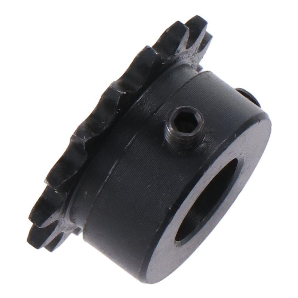 SHUATI 15 Tooth Gear,Roller Sprocket 25 Chain,C45 Carbon Steel