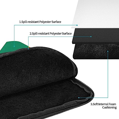 South Africa Flag Laptop Sleeve Case 17 Inch Suitable For Notebook Computer Tablet Traveling Carrying Simple Case3