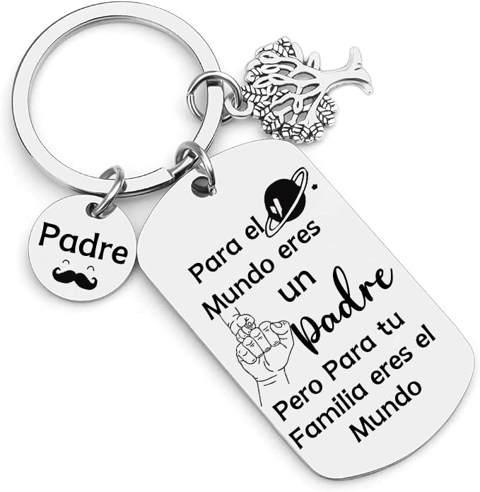 VZIUYTRE Presentes pai porta-chaves pai, presente do dia do pai eu amo-te, presentes de aniversário pai porta-chaves, presentes para o pai, porta-chaves para o pai, porta-chaves para o pai,, 5, L