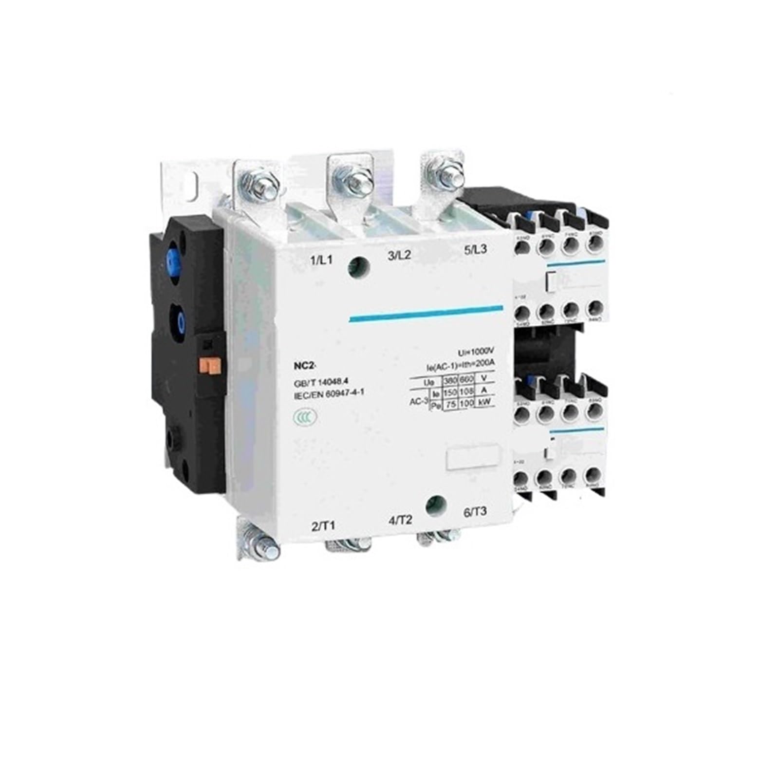 1 pieza Contactor de CA 3P 4P 110VAC/220V/380V