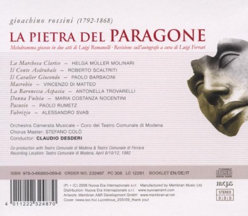 Rossini: la Pietra del Paragone