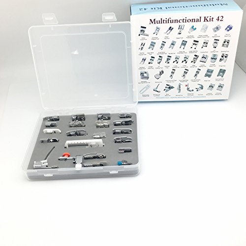 Set de 42 piezas para máquina de coser baja altura miniatura 5