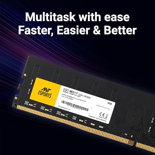 Ant Esports 690 NEO FP 8GB (1 * 8GB) DDR4 3200 MHz CL 24-22-22-52 288-Pin U-DIMM Desktop Memory - AE8GD4U32M16C - Image 6