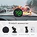 Geloo Digital GPS Speedometer, Heads up Display for Cars with Speed MPH,KM/H, Compass, Time, Fatigue Driving Alert, Speed Alarm, Brightness Adjustment, HUD Display for All Vehicles (G13)