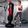 Inflatable-Free-Standing-Punching-Bag-Heavy-Training-Bag-Adults-Teenage-Fitness-Sport-Stress-Relief-Boxing-Target Inflatable Free Standing Punching Bag, Heavy Training Bag, Adults Teenage Fitness Sport Stress Relief Boxing Target (Black)