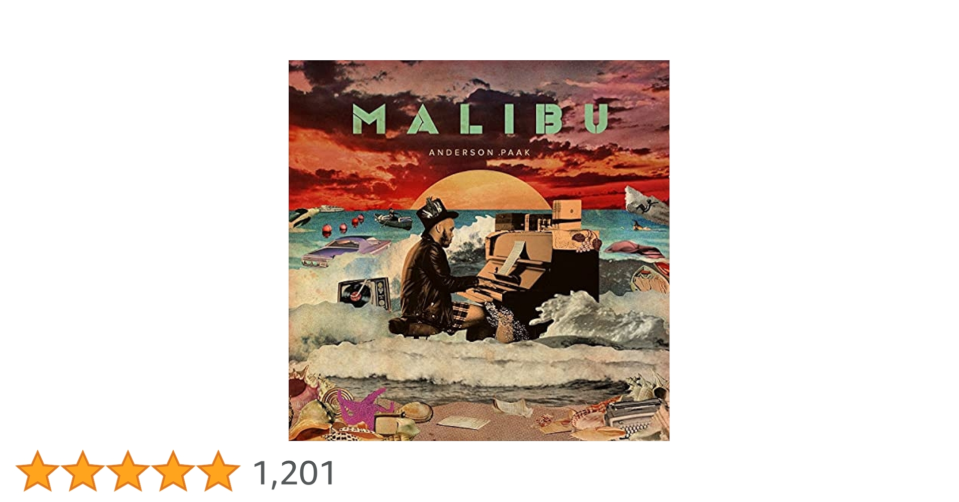 未開封 Anderson .Paak / Malibu 2LP レコード Anderson .Paak: Malibu Vinyl 2LP — TurntableLab.com