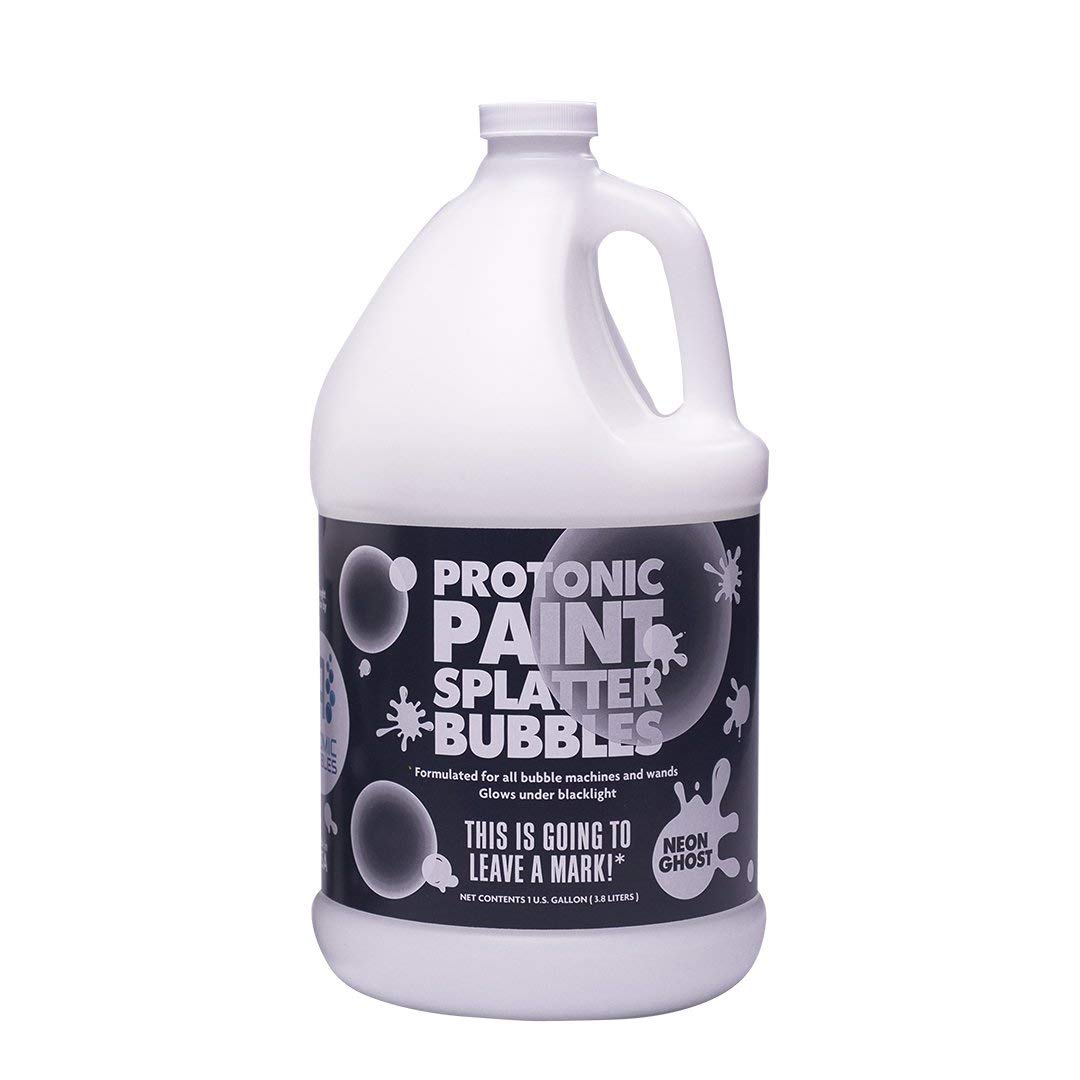 Buy Protonic Paint Splatter Bubbles 1 Gallon Neon Paint Bubbles