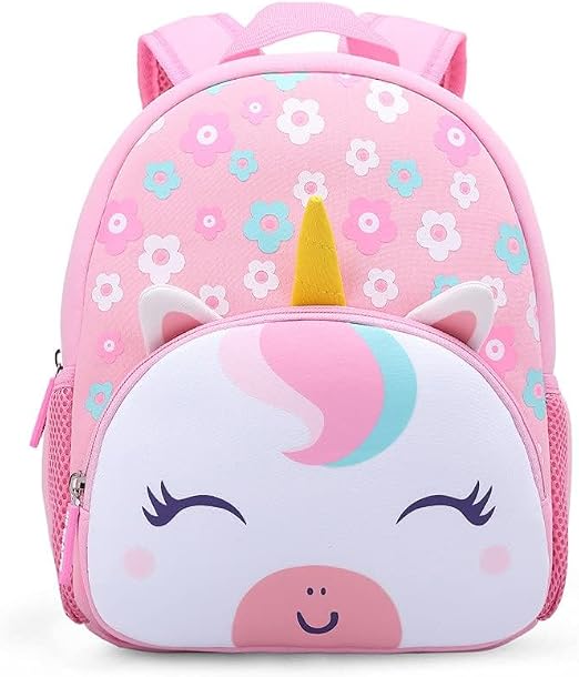 KingCheer Sac à Dos Souple Licorne en Néoprène Imperméable et Anti-Chocs