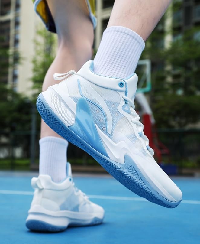 Men's Basketball Shoes are Breathable Wear-Resistant Anti Slip Rebound Cushioning Grip Sports Training Boots3