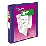 AVE17024 United STATIONERS (OP) BNDR,DURBLE VEW 1.5IN,BE